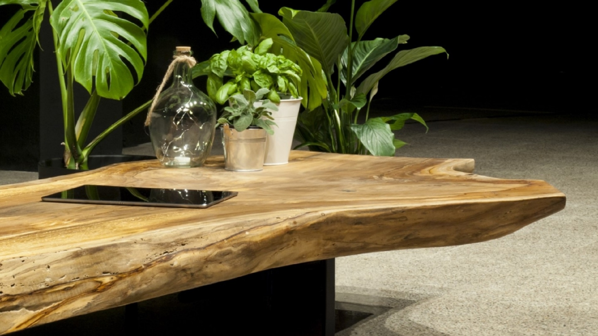 Marcas Trendy 6 Elia Tables, madera natural