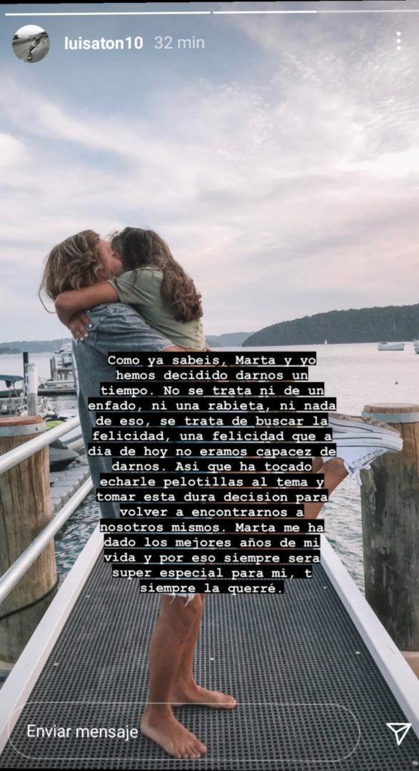 Marta Pombo anuncia su separación de Luis Giménez 1