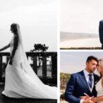 collage fotos de la boda de Cristian Toro y Susana Salmerón