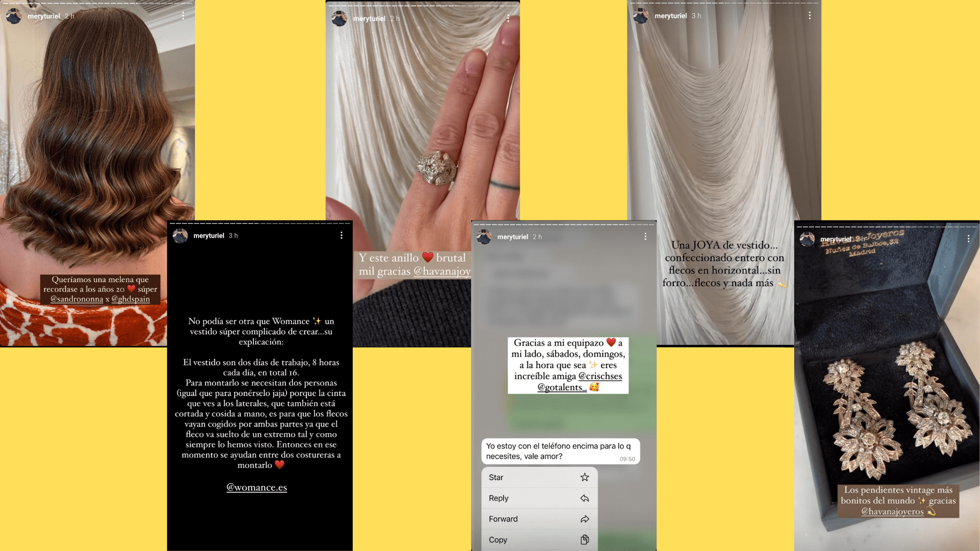 Así se prepararon l@s influencers para los premios Goya 4