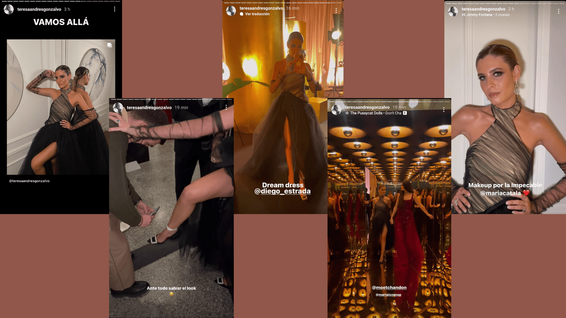 Así se prepararon l@s influencers para los premios Goya 5